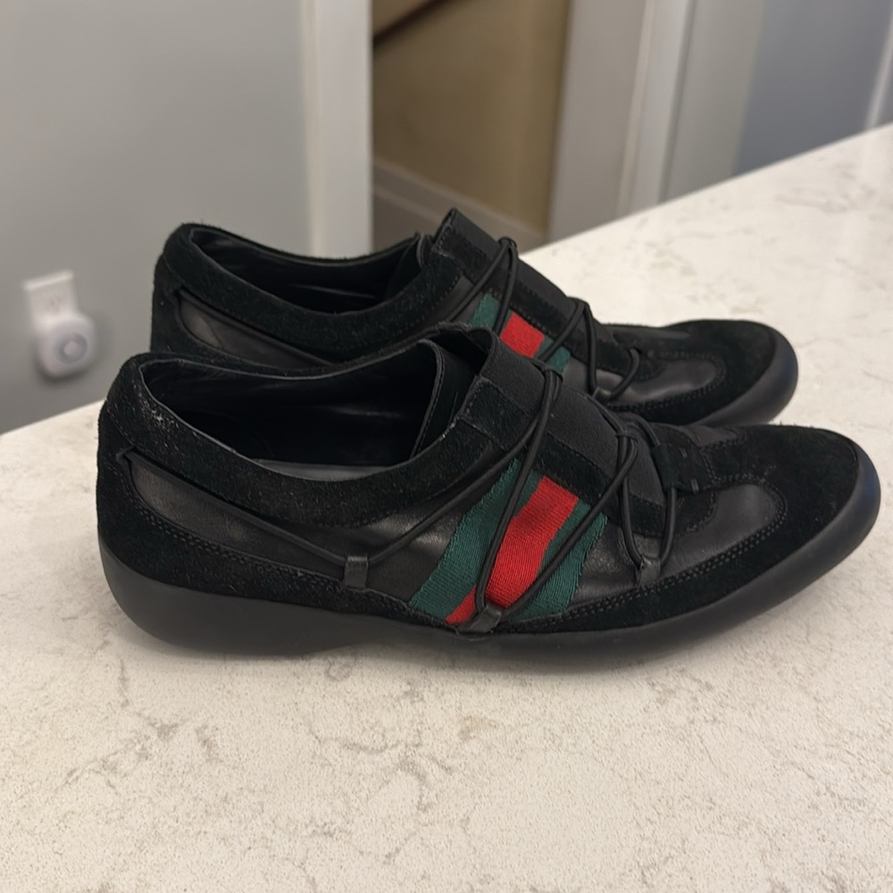 Vintage Gucci Black Sneakers